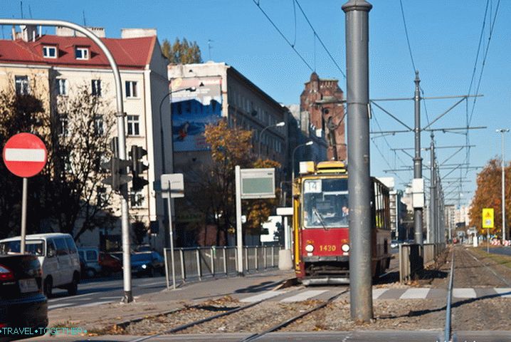 In the cities, Poland is very much like Russia. Even by public transport.