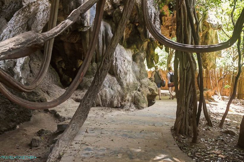 Beautiful road to Pranang beach