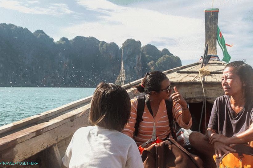 Sailing from Ao Nang to Raleigh