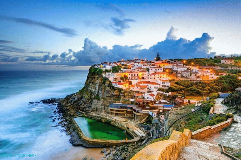 Seaside city in Portugal