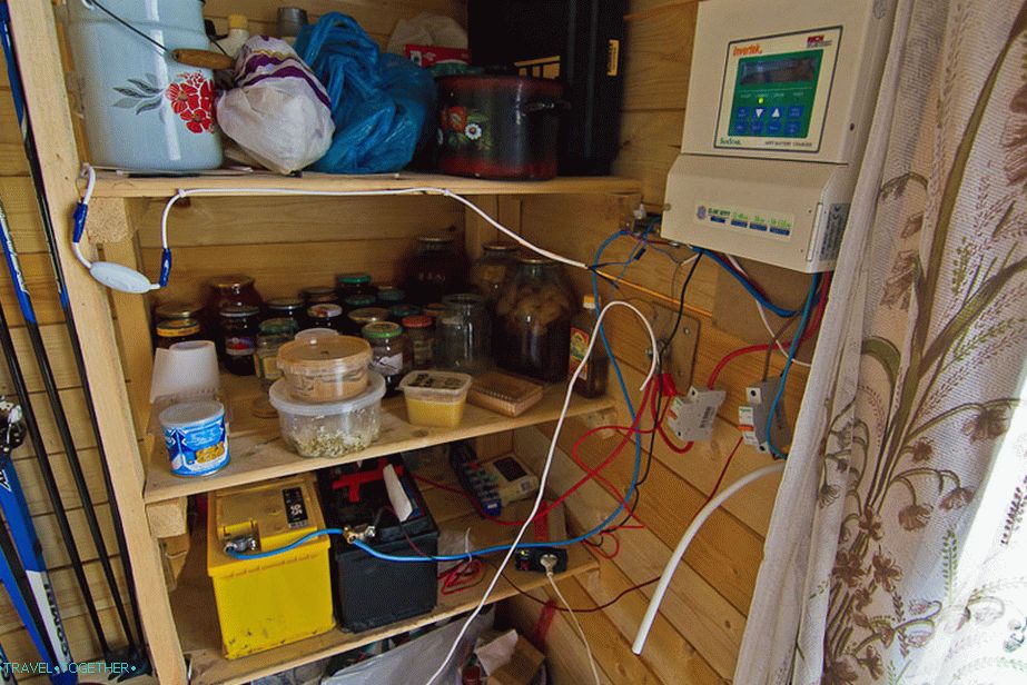 Charging batteries from solar panels