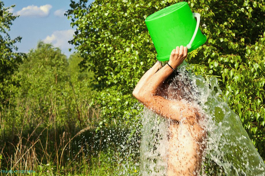 Dousing from the well
