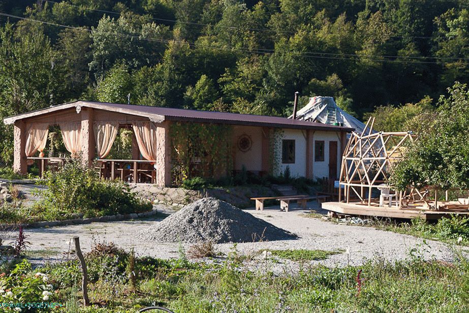 The beginning of the cultural and health center