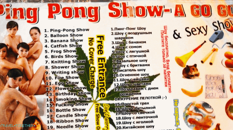 Ping POng Show / Phuket, Thailand.