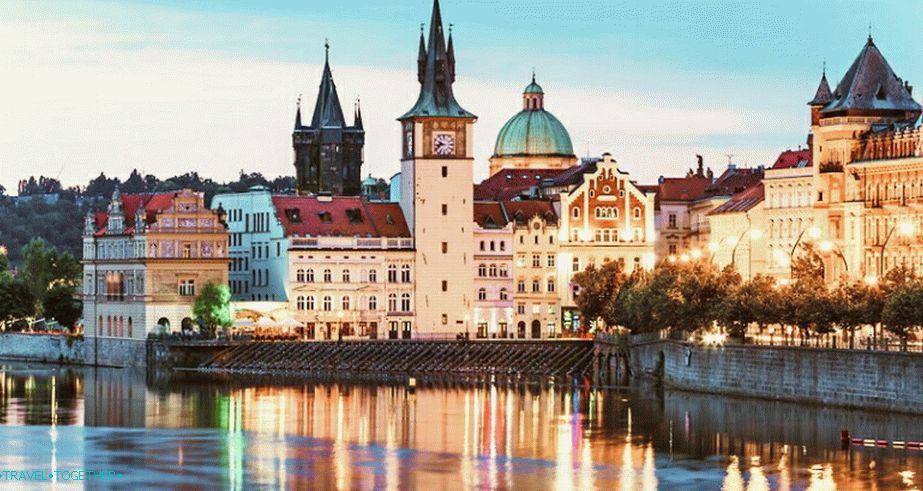 Prague, view from the Vltava