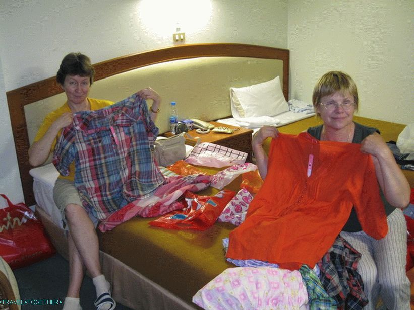 It is impossible not to buy clothes