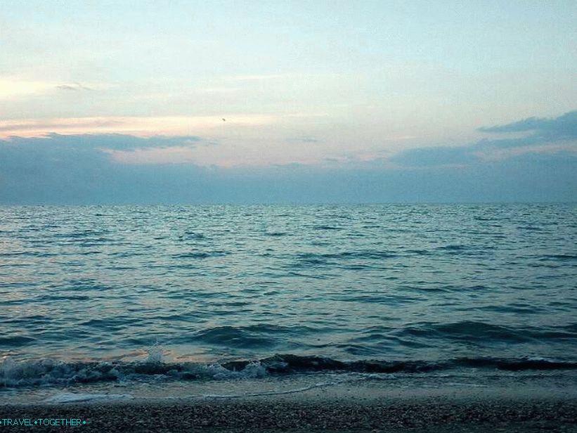Sea in Primorsko-Akhtarsk. Photo - @ alexandr7806