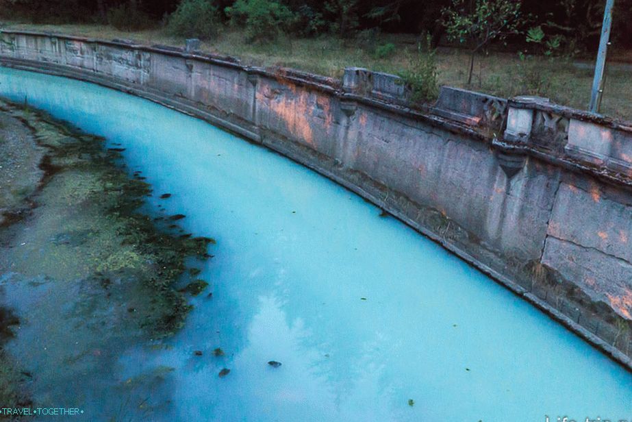 The river in Matsesta