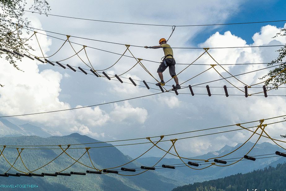 Panda Park in Rosa Khutor