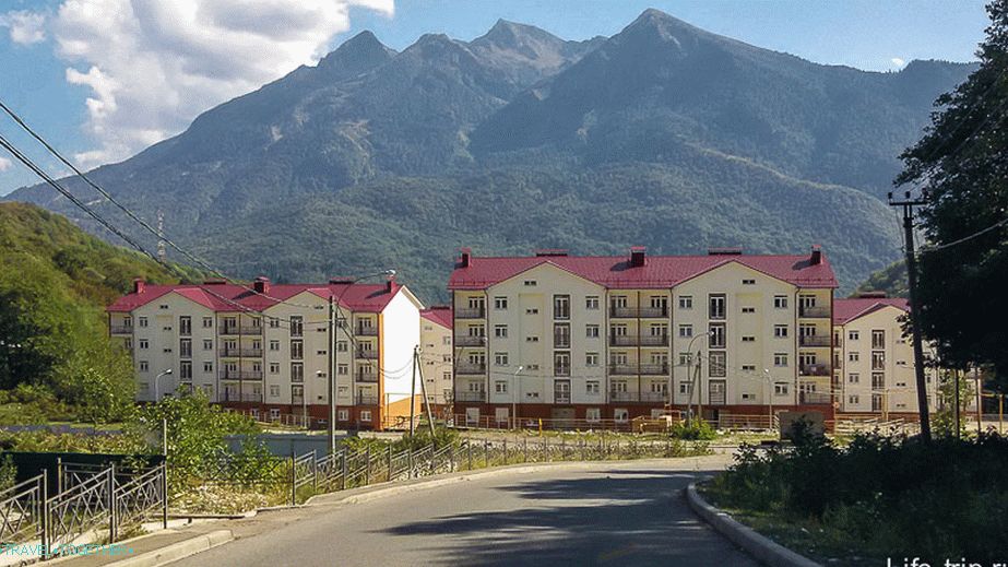 Illustration on the theme - in this place I would like to live