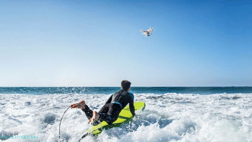 Traveling with Drone