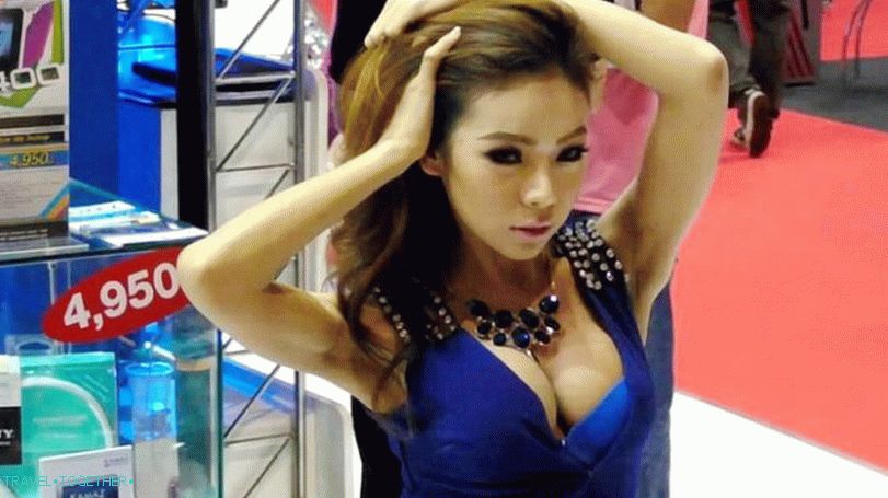 Work as a model in Thailand