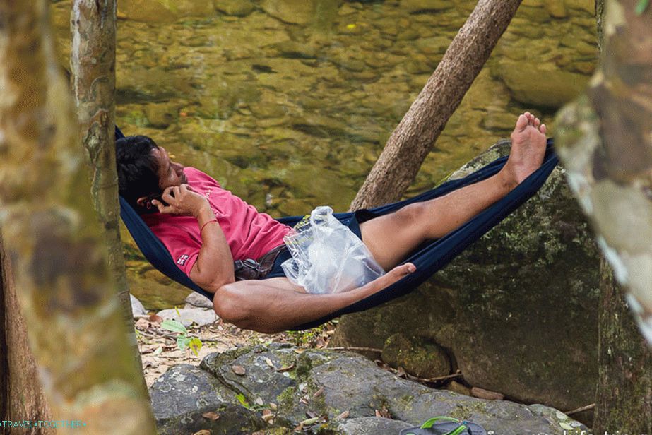 And you can not work and just lie in a hammock