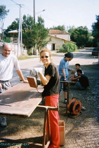 Volunteer work - restoration and construction.