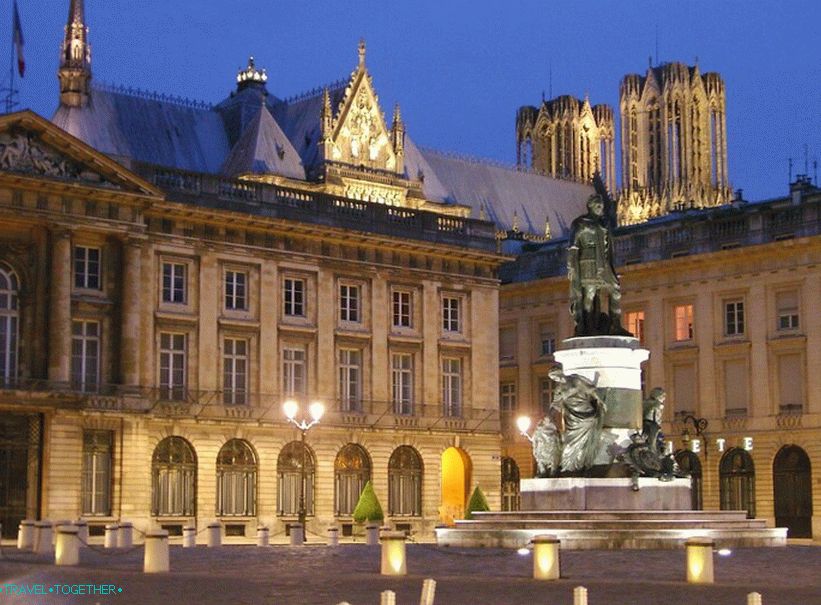 Royal Square in Reims