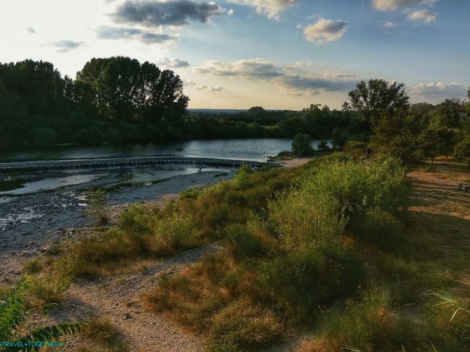 River Gardon at Remoulins