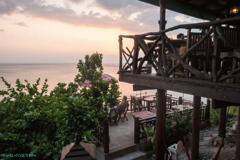 Restaurant and Resort Diamond Cliff on Lanta