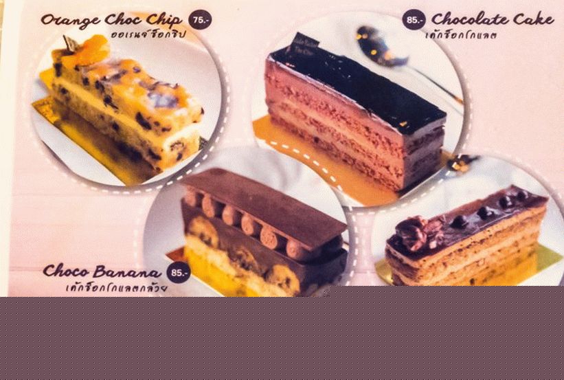 Restaurant Chocolate Factory in Pattaya - not just chocolate