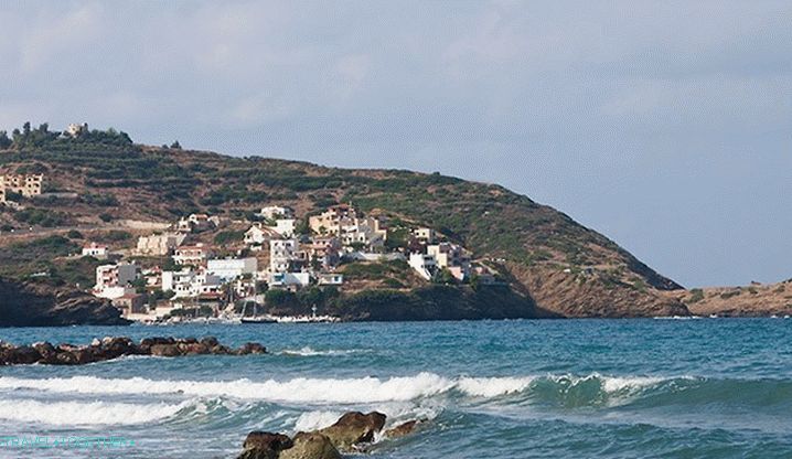 Sea in Bali in Crete