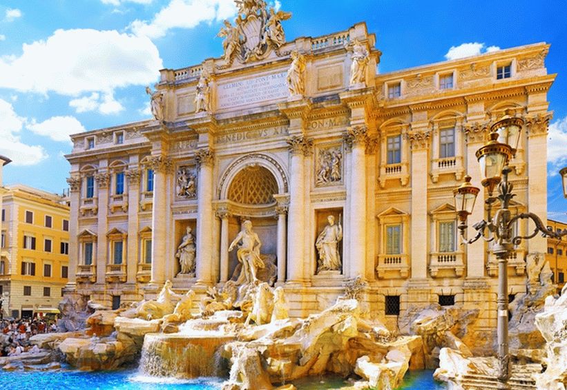 Trevi Fountain in Rome