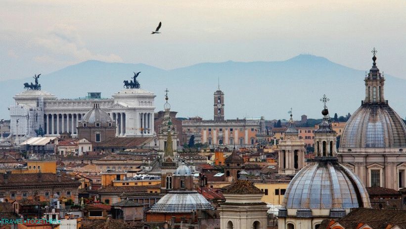 Panorama of Rome