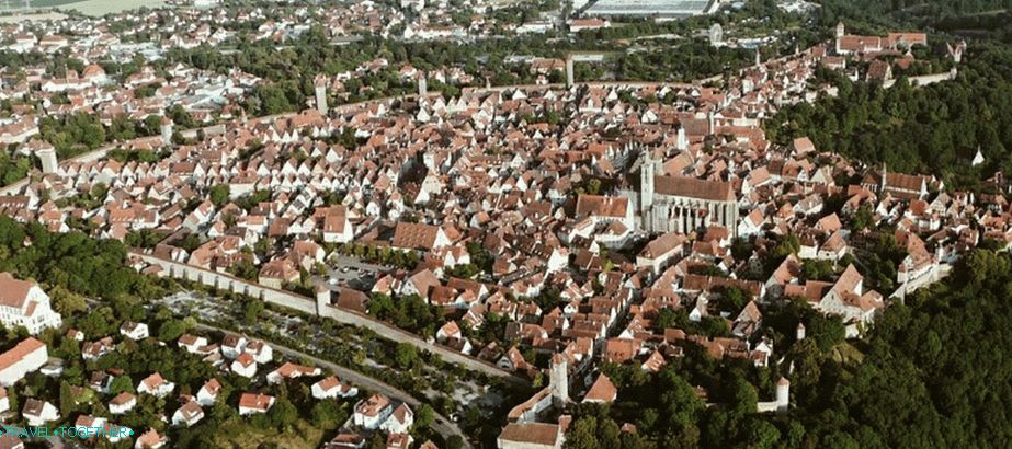 Panorama of Rothenburg ob der Tauber