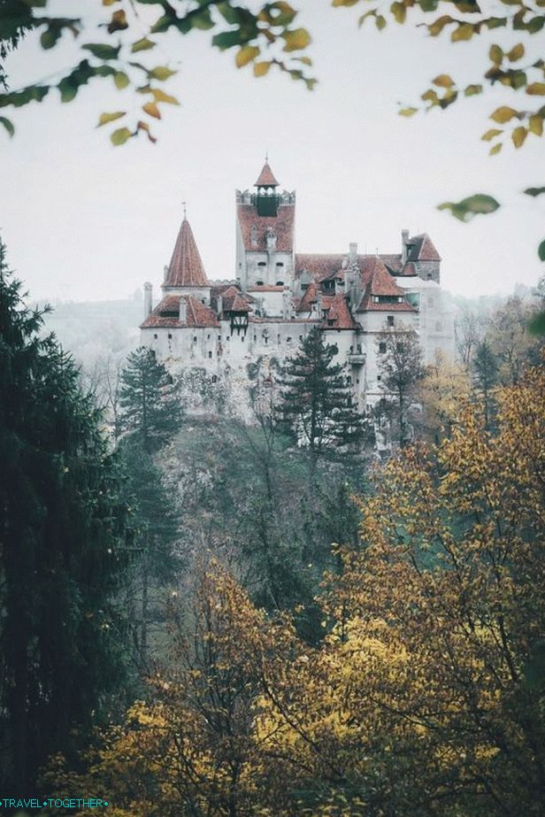 Autumn in Romania. Bran Castle
