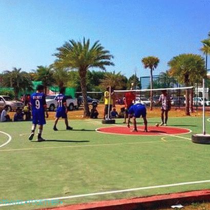 New Year in the Russian village in Pattaya