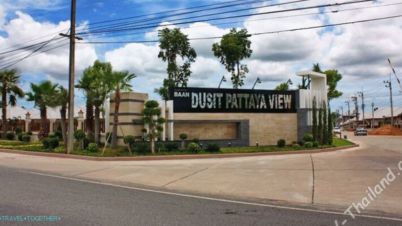 Russian village Baan Dusit in Pattaya