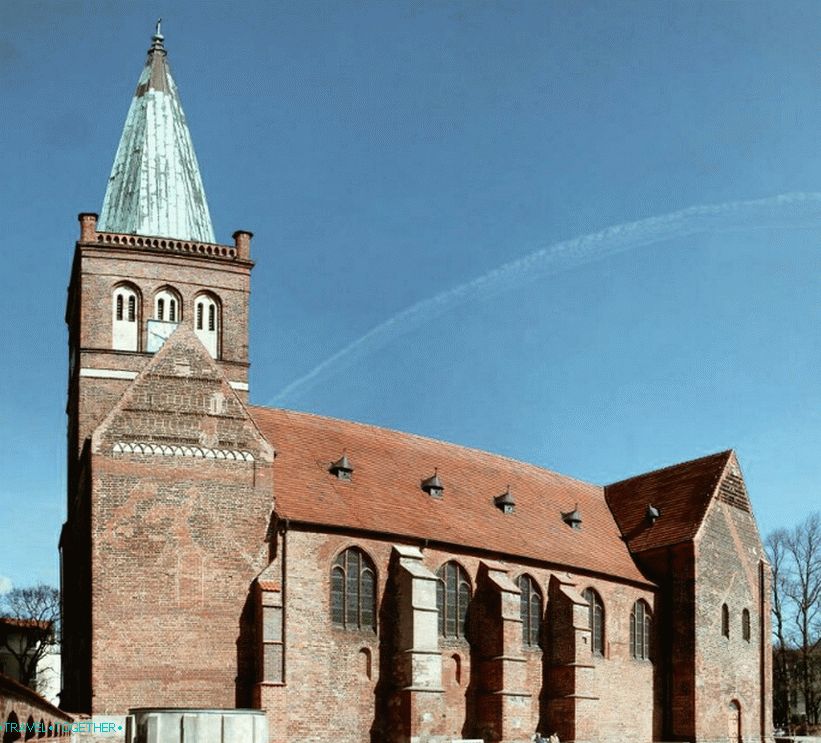 Gothic church on the island of Rügen