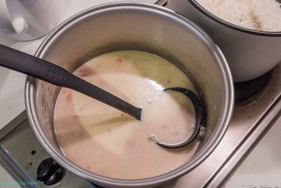 We add in vegetables all from bags