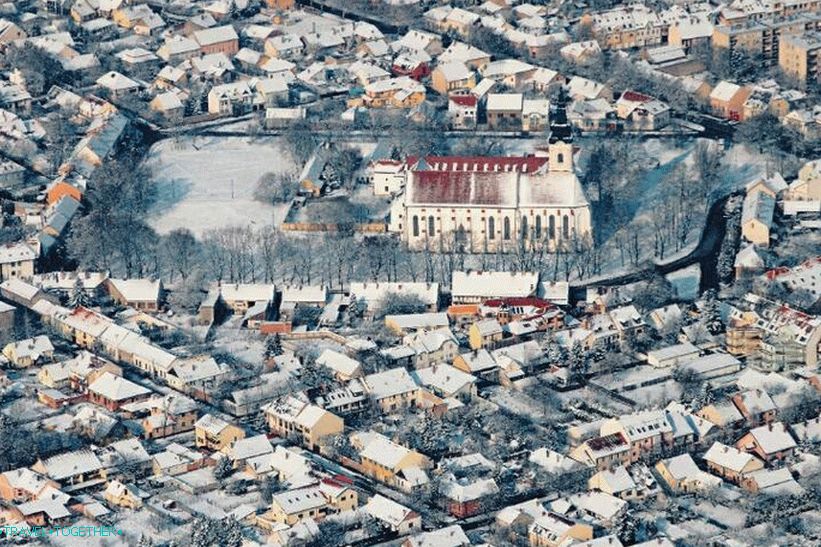 Szeged in winter