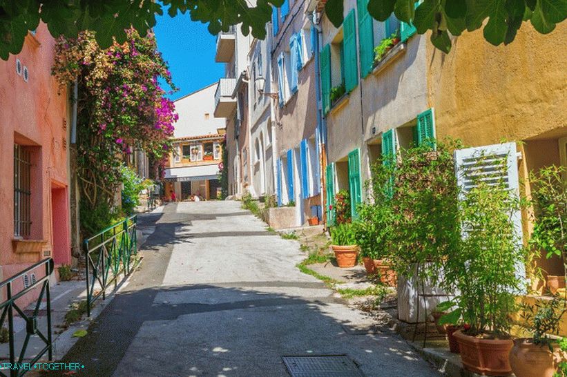 Streets of Saint-Tropez