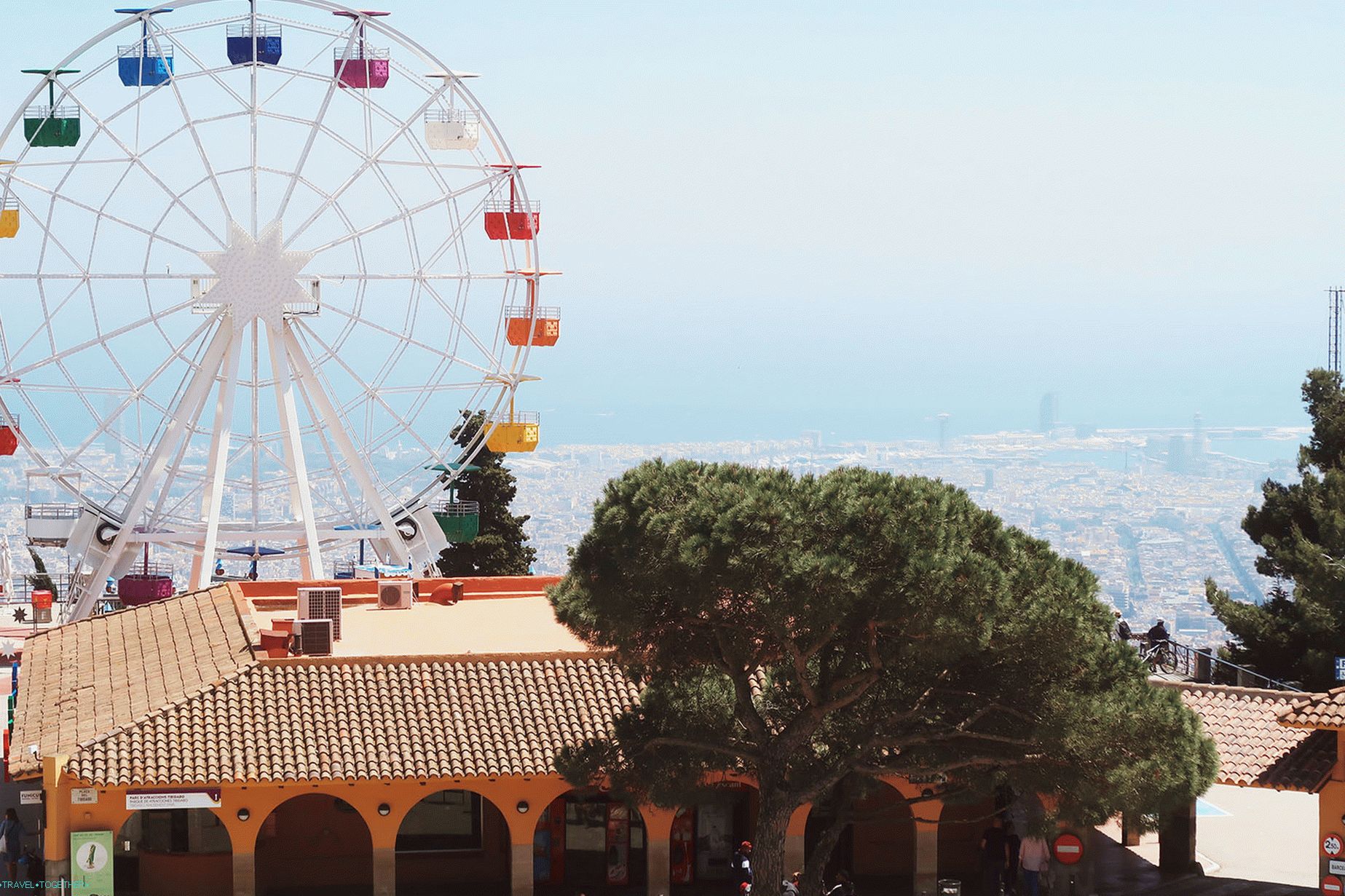 Tibidabo observation deck