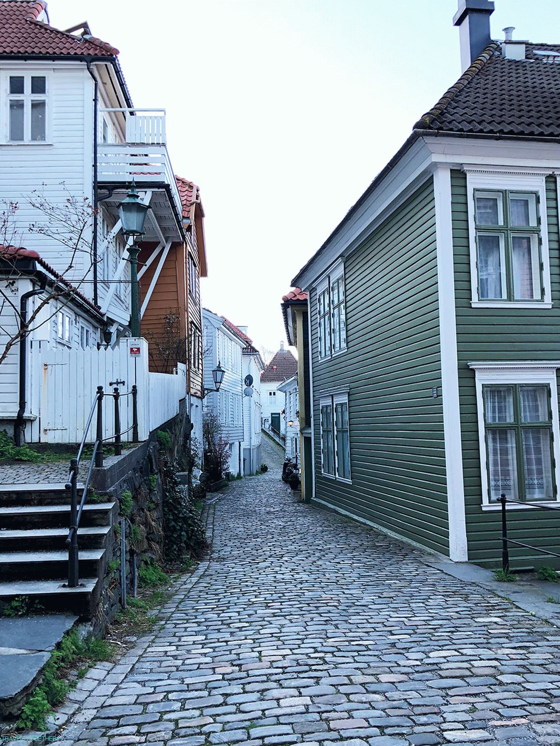 Bergen Street, Norway (our trip to 2018)