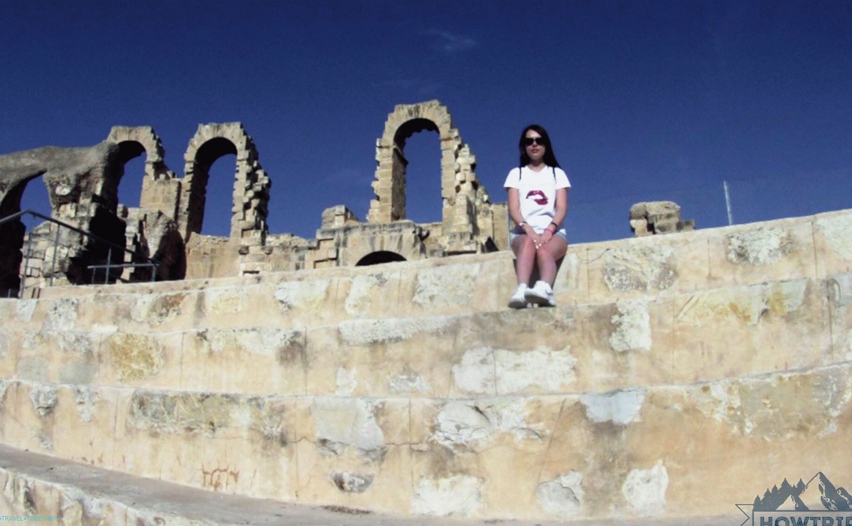 Excursion in Tunisia to the ruins