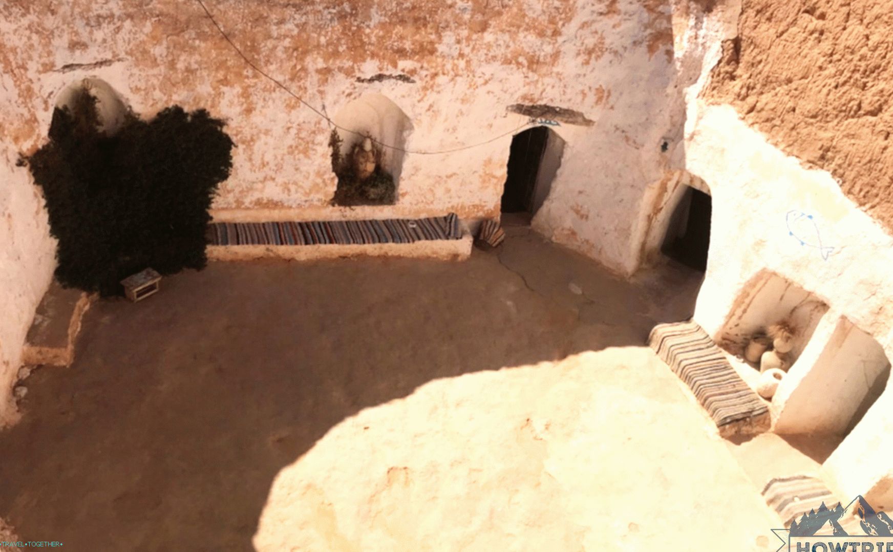 Excursion in Tunisia to local
