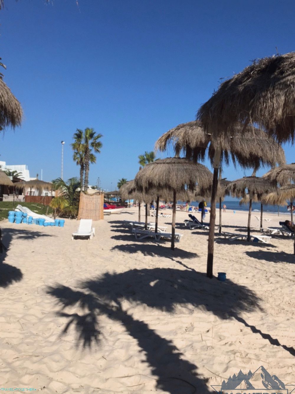 Beach at Tunis