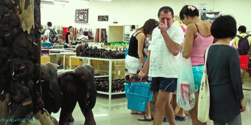 Souvenir shop Phuthai Souvenir Market in Phuket