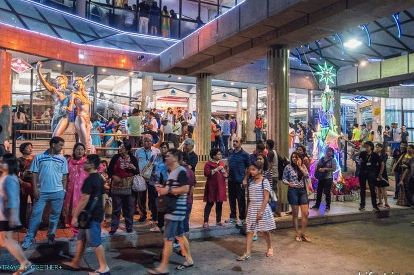 Before entering the Alcazar