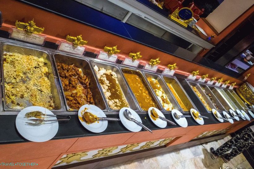 Choice of dishes