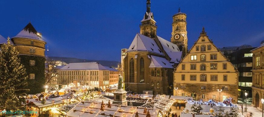 Stuttgart in winter