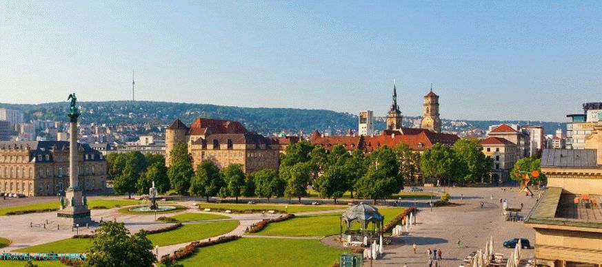 Stuttgart's historical center