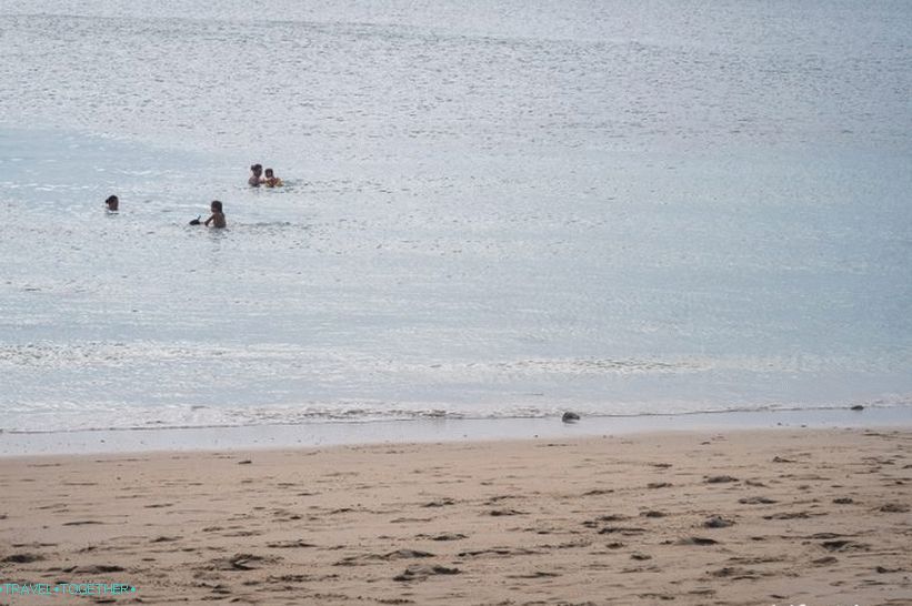 Lanta Secret Beach at low tide