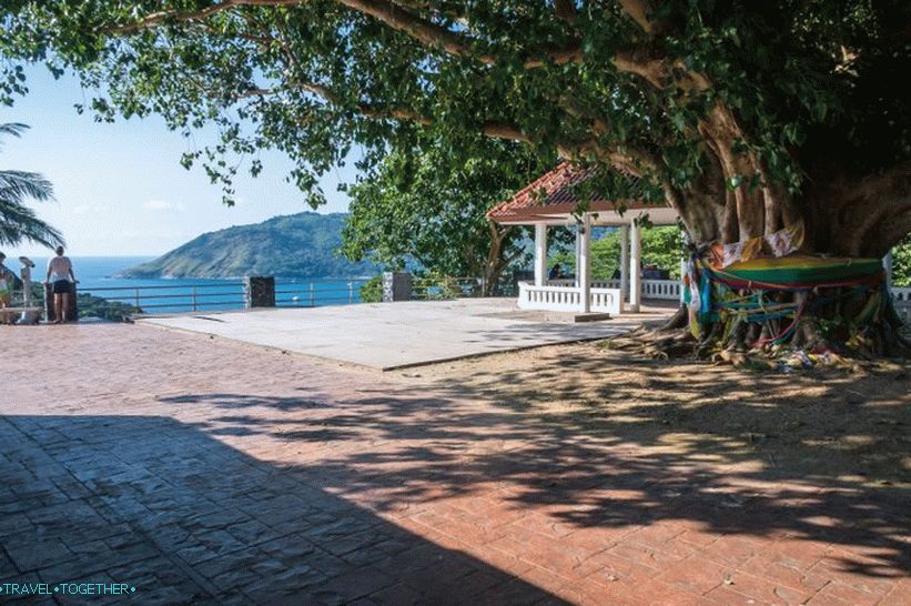 The observation deck at Cape Promtep - the southernmost point of Phuket