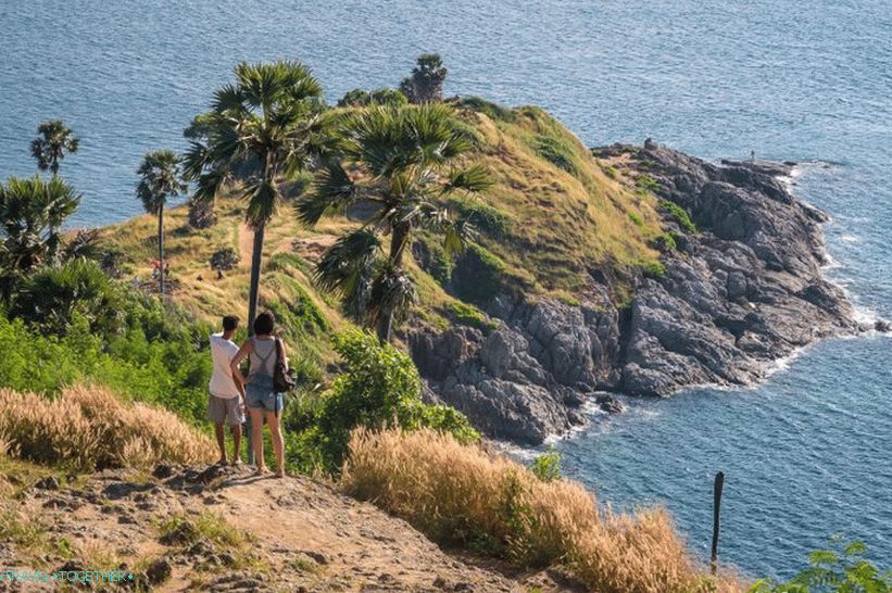 Promptep Cape is seen in Phuket