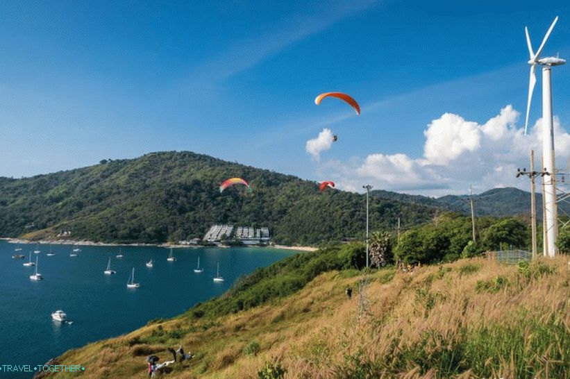 View towards Nai Harn