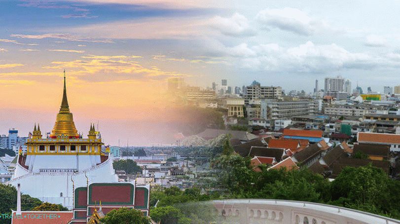 Bangkok viewing platforms - Golden Mount