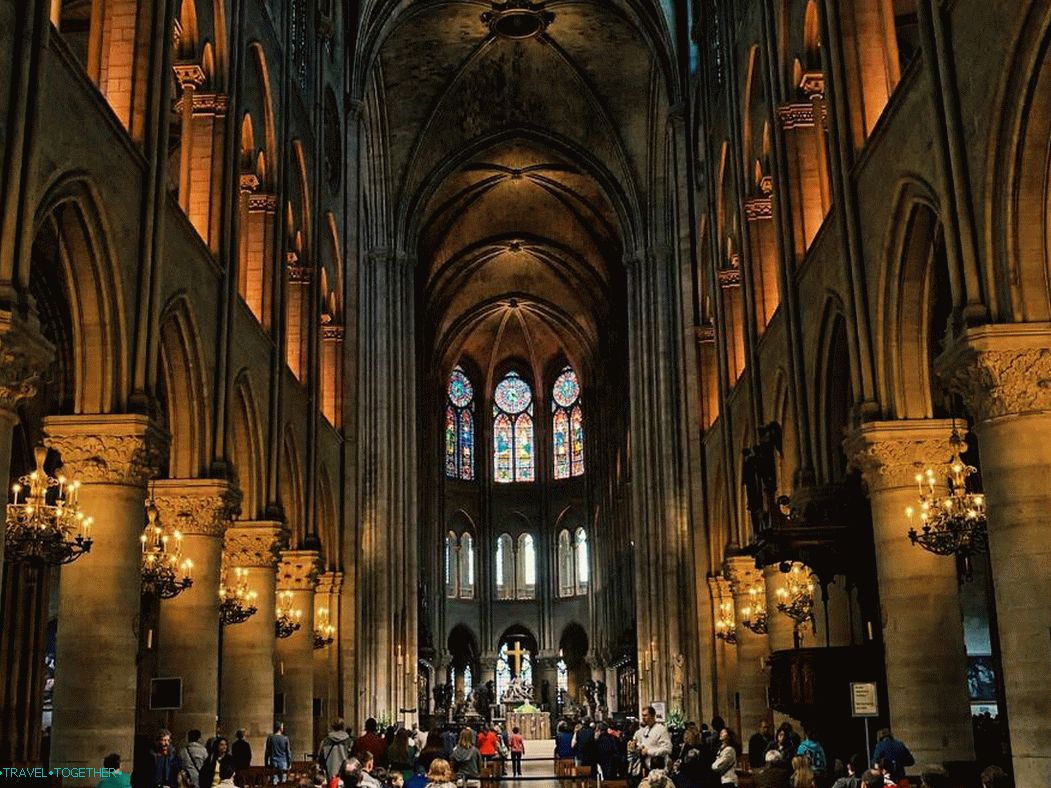 Notre Dame inside