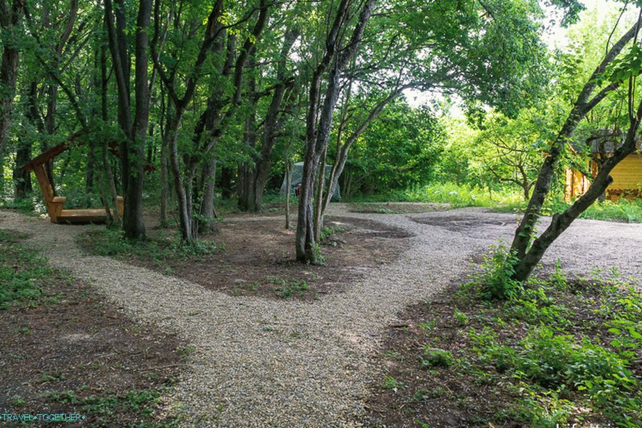 The territory is small